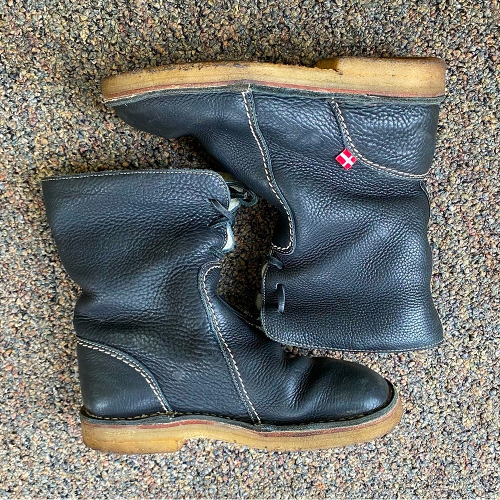Duckfeet Arhus Unisex boots in black size 38 (W7.5 • M5.5 • Y5.5)